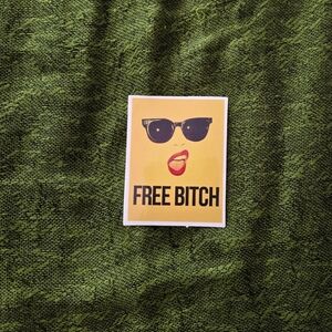 Free B*tch sticker